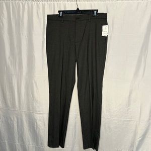 DKNY Men’s Core Grey Slim Fit Dress Pants